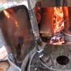 Как сделать печь буржуйку в гараж на дровах и отработке Печи гаражные своими руками